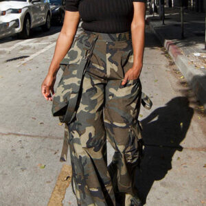 Casual Camo Multi-Pocket Utility Pant