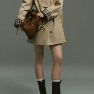 Classic Blend Bow Front Coat