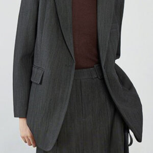 Signature Peak Lapel Blazer
