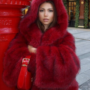 Classic Faux Fur Blend Coat