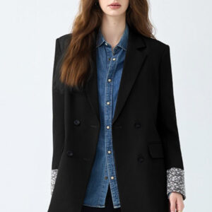 Classic Mid-Length Office Blazer
